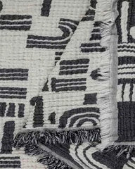 Retro Arches PARTY BLANKET⢠Black
