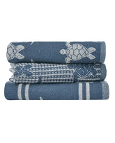 Turtle Kitchen Towel Bundle - Assorted 3 Pack