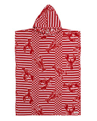 Lobster Hooded Poncho