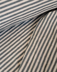 Classic Micro Twill Stripe Melange Sheet Set Steel Grey