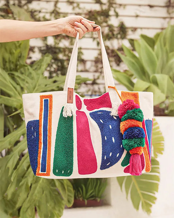 Hermosa Chenille Tote
