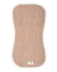 Little Fishies Gauze Burping Cloth Bundle - 3 Pack - Natural / Beige / Warm Taupe